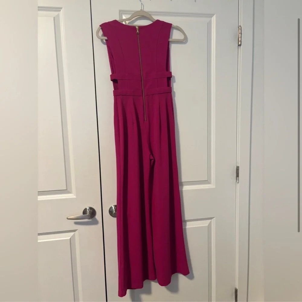 Pink Cut Out Jumpsuit - Picture 3 of 9